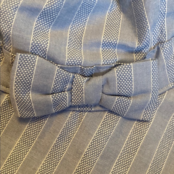 Janie & Jack Striped Blue Sun Hat with Bow Size 12 to 24 months - Picture 5 of 5